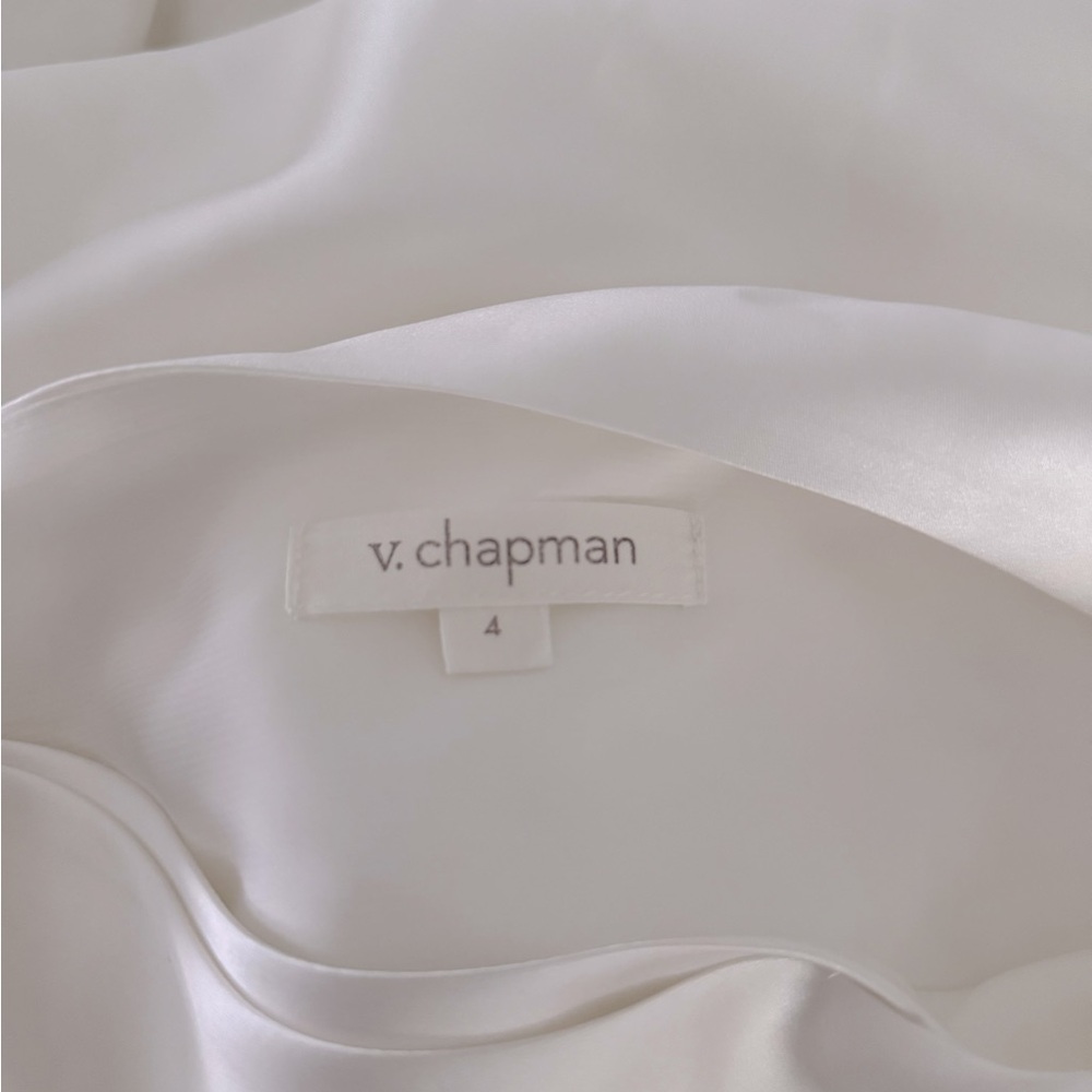 V. Chapman Calla Lily Two Piece Skirt Set White NEW with tags - Picture 10 of 14
